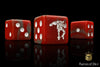 Crisis Robot, Red 16mm Dice