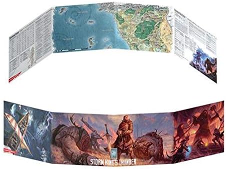 D&D: Storm King's Thunder - Dungeon Master Screen - 5e Giant Campaign