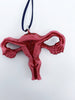 Uterus Ornament, Pink