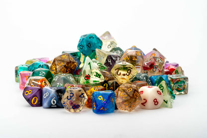 One Pound of Dice from FanRoll - Bulk Random RPG Dice Collection