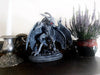 Mothman Statue, Hand Painted Resin Sculpture | Cryptozoology Creature Figurine | Urban Legend Moth Man Monster Figurine, Horror Art Decor