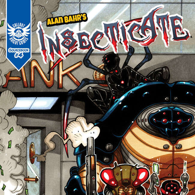 The Insecticate - Tiny Supers Villain Supplement | TinyD6 Superhero RPG