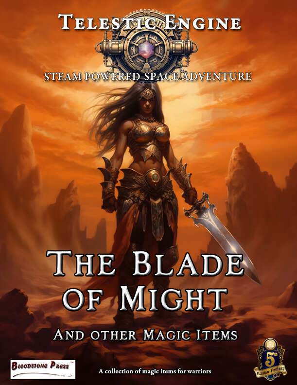 The Blade of Might and other Magic Items