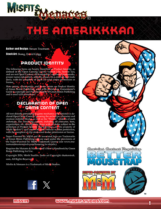 Misfits & Menaces: The Amerikkkan