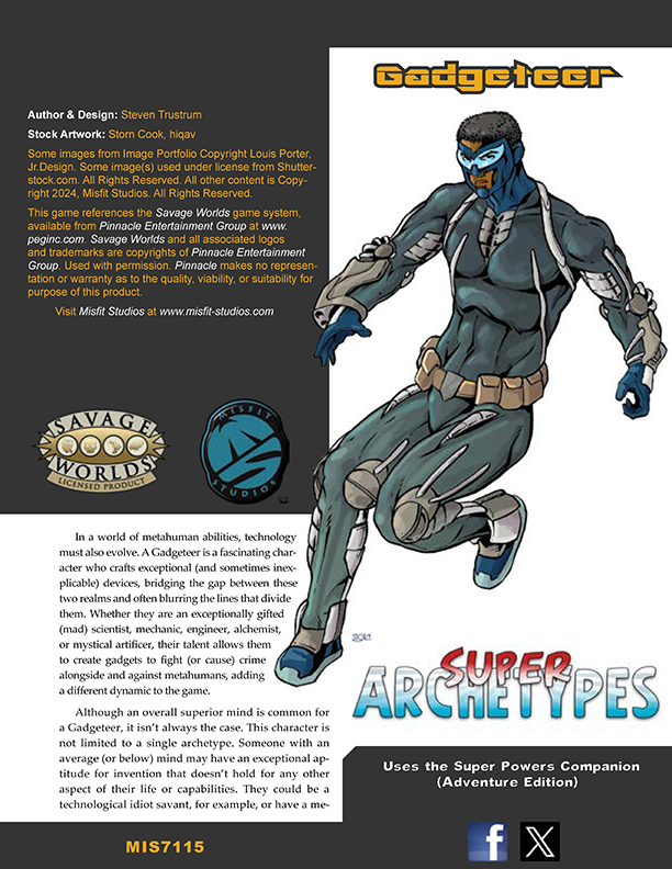 Super Archetypes: Gadgeteer