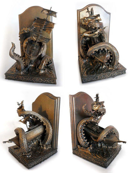 Kraken Bookends, Limited Edition