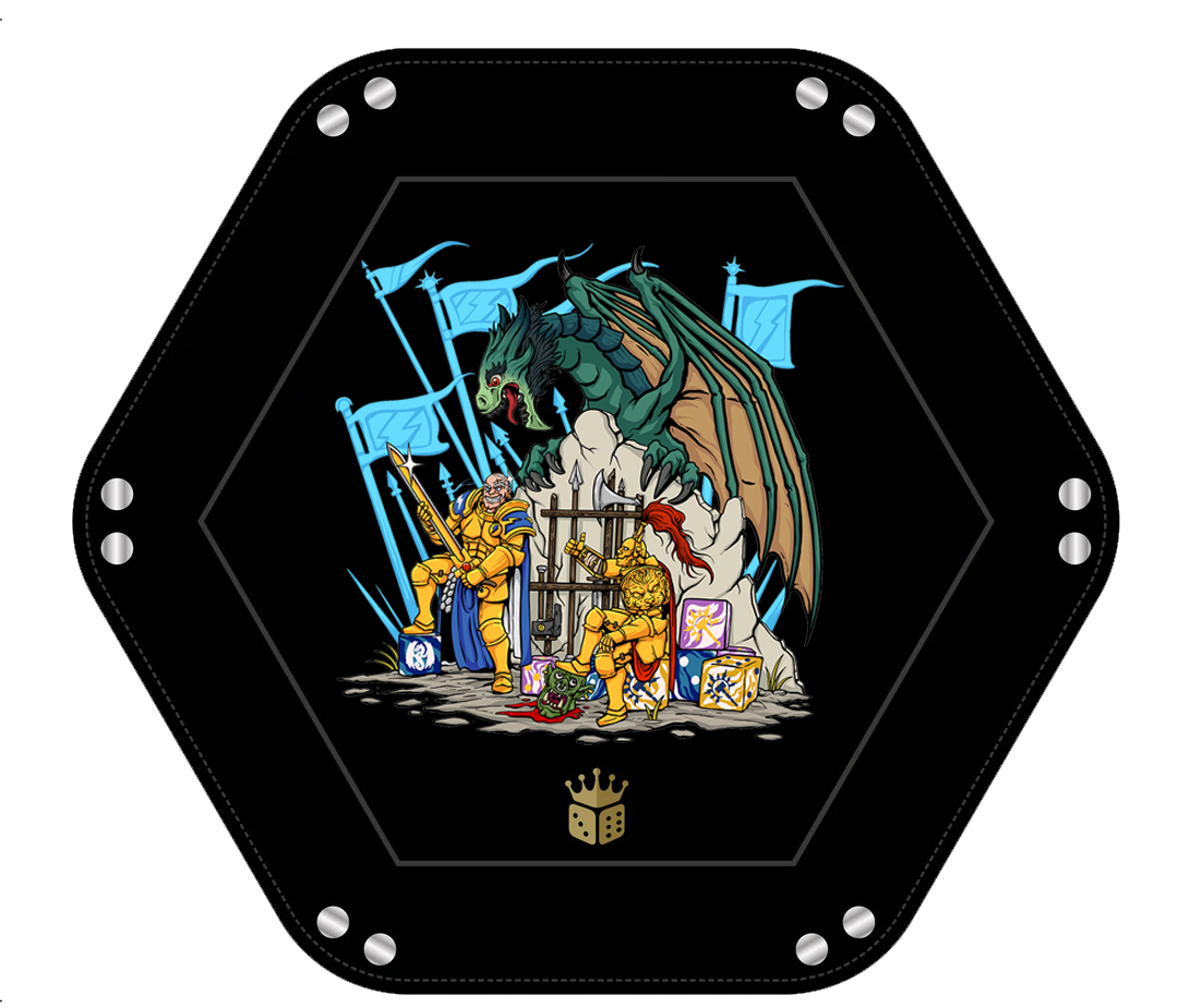 Golden Boys | Premium Dice Tray