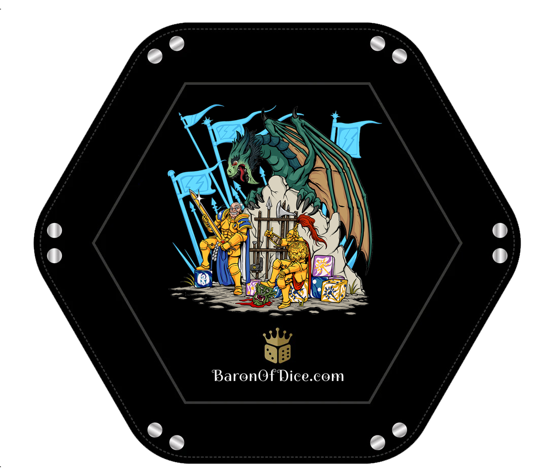 Golden Boys | Premium Dice Tray