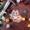 Dagger DnD Cat Sticker