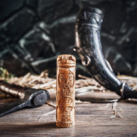 Wooden Odinn Figurine