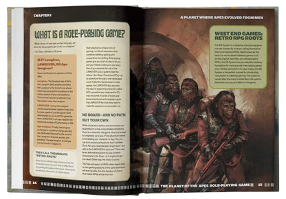Planet of the Apes RPG: Core Rulebook (Hardcover)