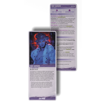 Deck of Legends — City of Mist Danger Cards (40-Card Deck)