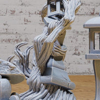 Eastern Temple Scatter - Stone Lamps