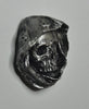 Santa Muerte/ Grim Reaper Magnet, Hand Painted Resin Sculpture | Mythic Fantasy Decor | Santa Muerte Magnet for Fantasy and Gothic Decor