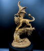 Manticore Statue, Hand Painted Resin Sculpture | Mythical Creature Figurine | Unique Legendary Manticore Monster Figurine. Fantasy Art Gift