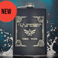 Hero’s Journey 8oz Flask – Take This With You