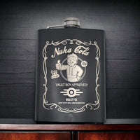 Wasteland Survival 8oz Flask – Rad-Resistant