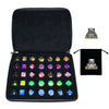 5-Piece Acrylic DND Dice Set with Storage Case (Dice Bag Included)