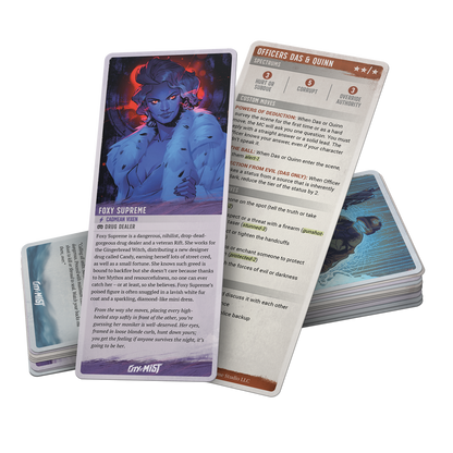Deck of Legends — City of Mist Danger Cards (40-Card Deck)