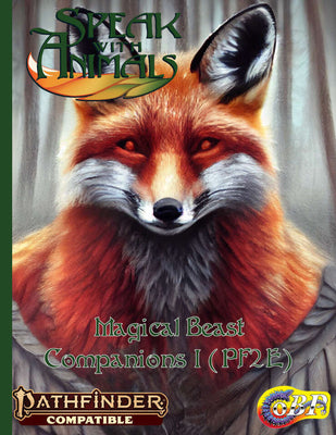 Speak with Animals - Magical Beast Companions I (PF2E)