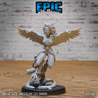 Captured Harpy – Enslaved Monster Miniatures