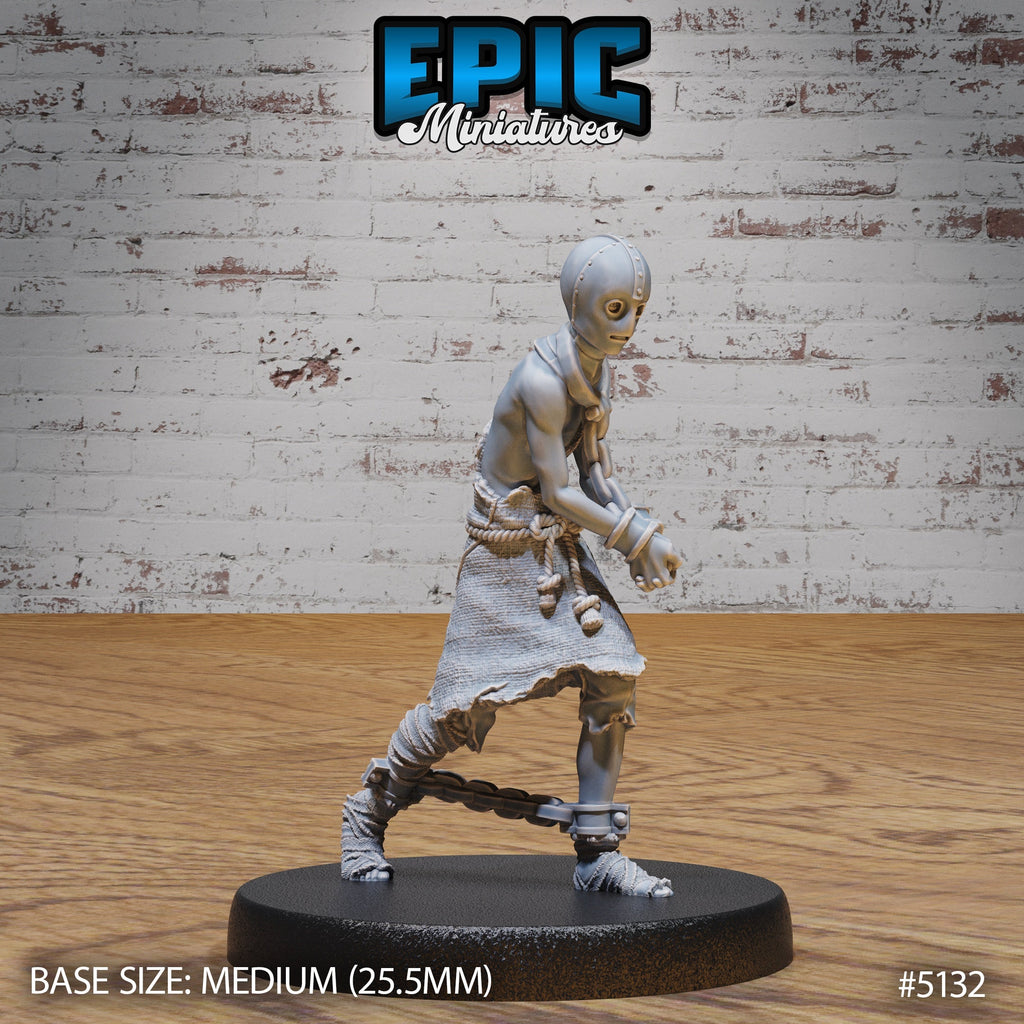 Old Prisoner Miniatures – Shackled Captives