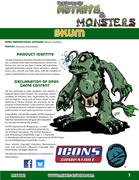 The Manual of Mutants & Misfits: Skum for Icons