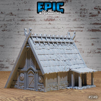 Viking House Small Tabletop Terrain