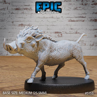 Warthog Miniatures – TTRPG Beast Companions