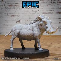Warthog Miniatures – TTRPG Beast Companions
