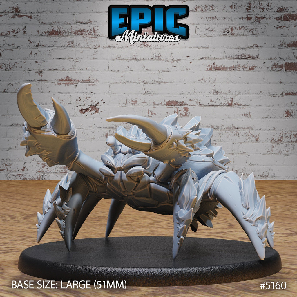 Frost Crab Miniatures – Large-Base Aquatic Monsters for TTRPGs