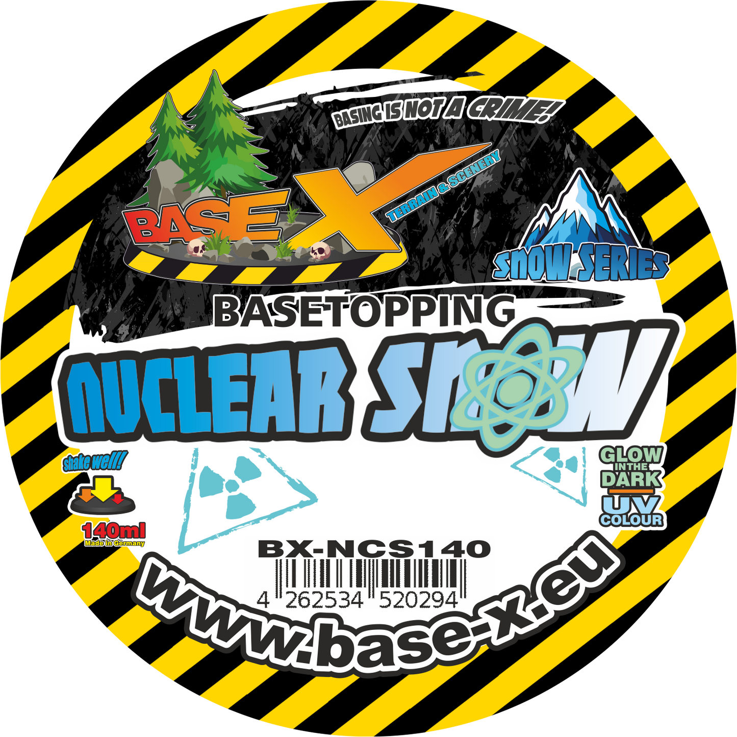 Base X Terrain | Basecover | Nuclear Snow (UV Effect)