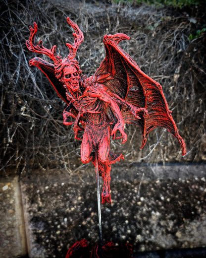 Angel of Death Statue, Half Scale Resin | Mythic Creature Figurine | Myths and Legends Monster Statue | Demon Statue for Gothic Home Decor