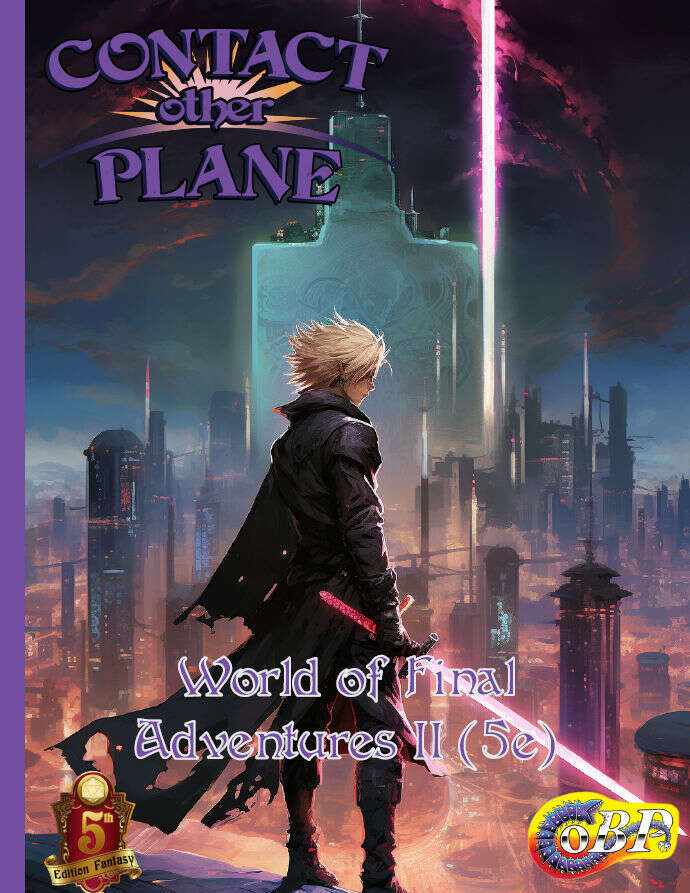 Contact Other Plane - World of Final Adventures II (5e)