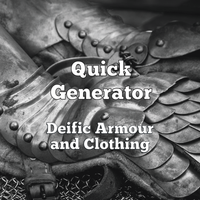 Quick Generator Deific Armour & Clothing