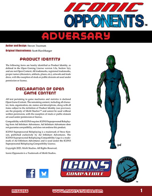Iconic Opponents: Adversary