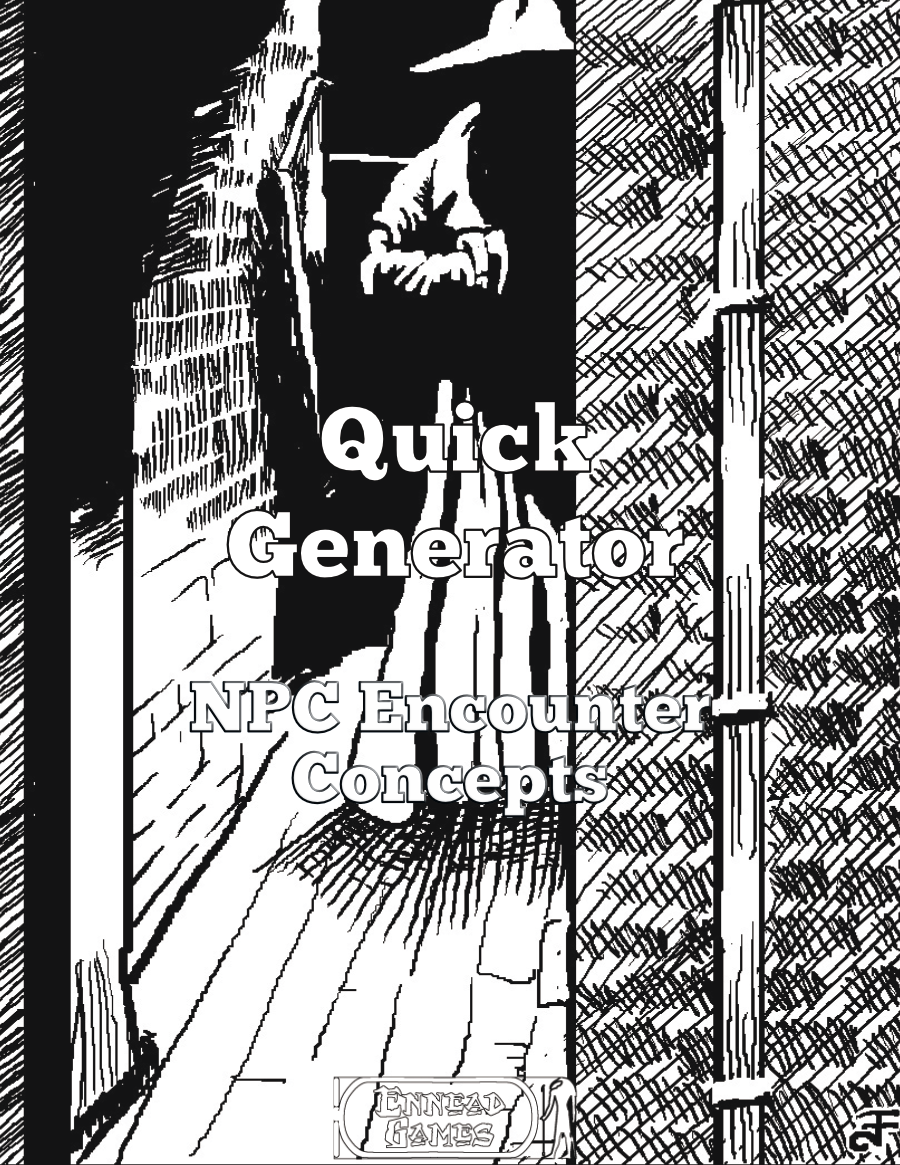 Quick Generator NPC Encounter Concepts 1