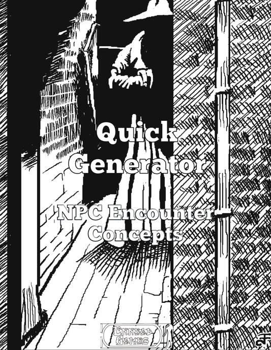 Quick Generator NPC Encounter Concepts 1