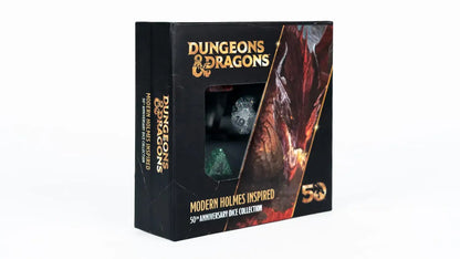 D&D 50th Anniversary Modern Holmes Inspired Dice Set - Official Licensed