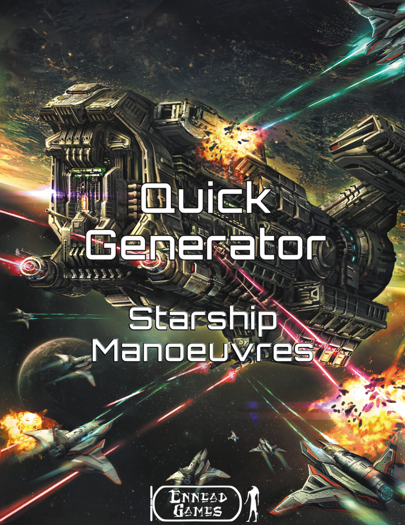 Quick Generator Starship Manoeuvres – Open Gaming Store