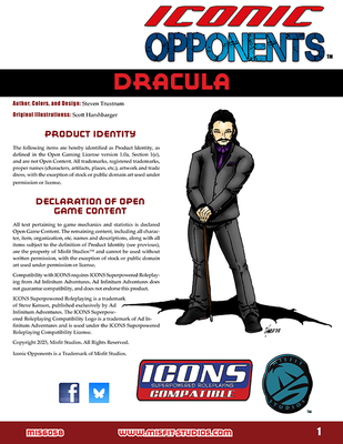 Iconic Opponents: Dracula