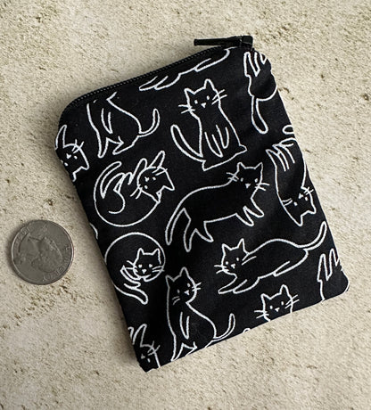 Cats Mojo Bag - Pendulum Bag - Crystal Storage Bag