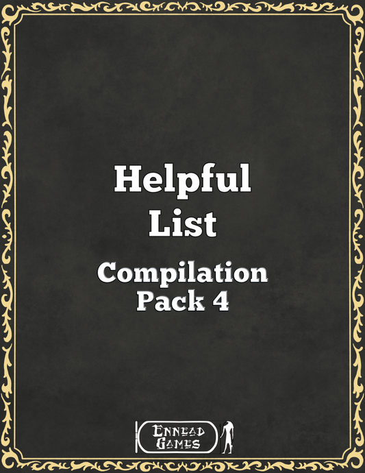 Helpful List Compilation Pack 4