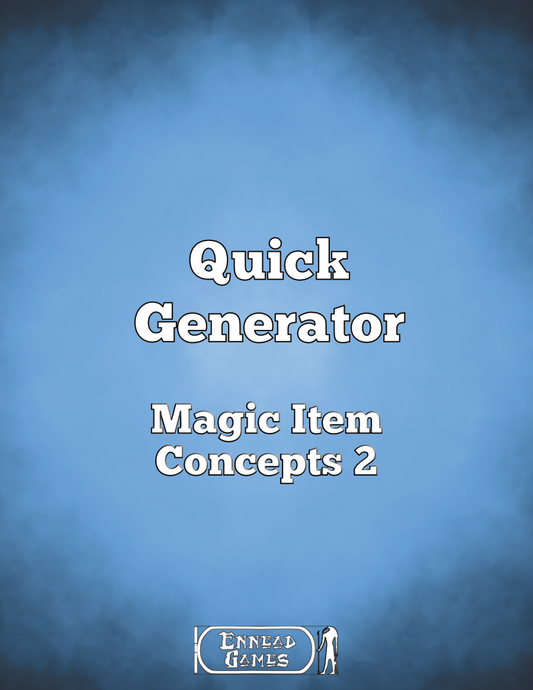 Quick Generator Magic Item Concepts 2