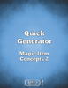 Quick Generator Magic Item Concepts 2