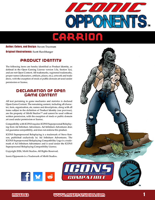 Iconic Opponents: Carrion