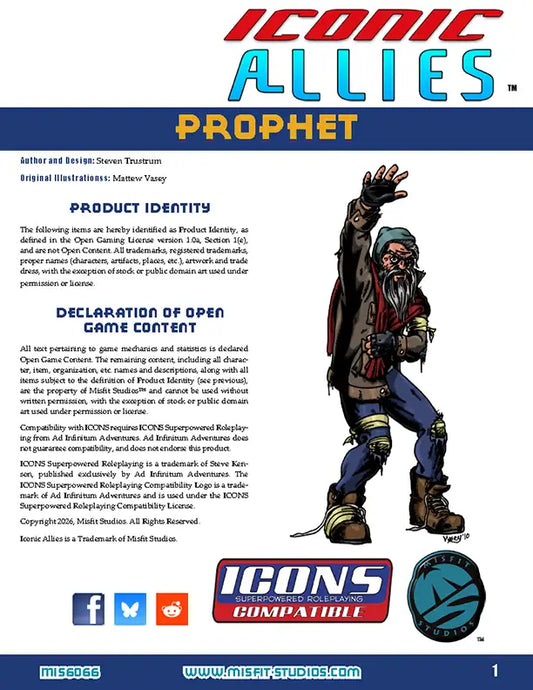 Iconic Allies: Prophet