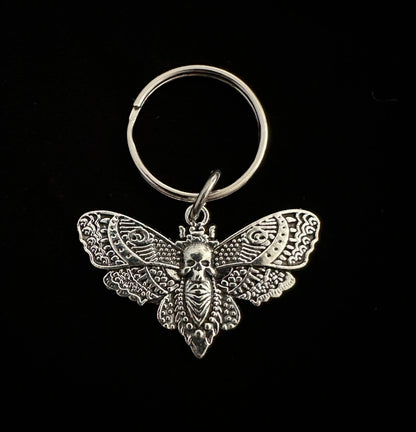 Mothman Cryptid Keychain – Horror Lover Bag Charm for Goths & Paranormal Fans