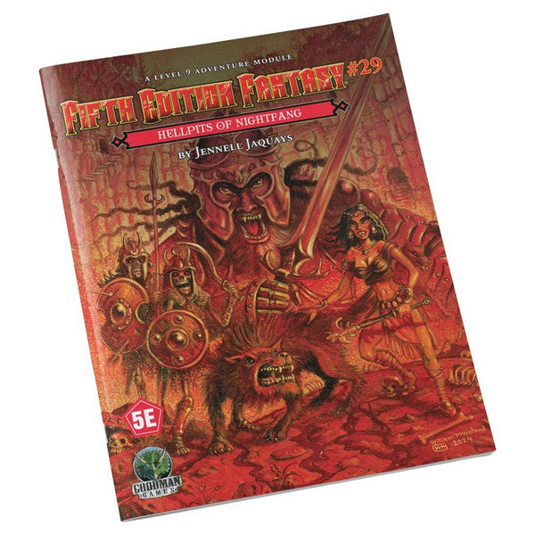 5E Fantasy #30: Hellpits of Nightfang