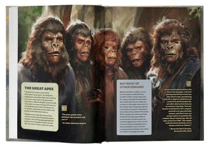 Planet of the Apes RPG: Core Rulebook (Hardcover)